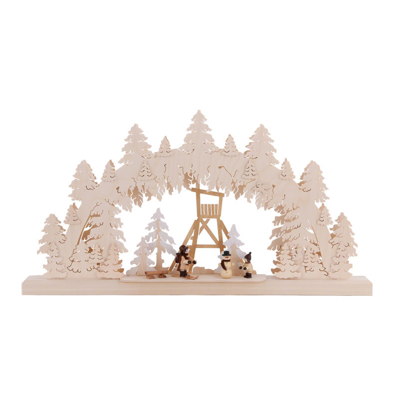 3D Double Arch - Hunter Stance - 62x33x5,5 cm / 24x13x2 inch