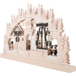 3D Double Arch - Pyramid Singers - 62x37x5,5 cm / 24x14x2 inch