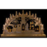3D Double Arch - Pyramid Singers - 62x37x5,5 cm / 24x14x2 inch