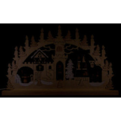 3D Double Arch - Pyramid Singers - 62x37x5,5 cm / 24x14x2 inch