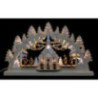 3D-Doppelschwibbogen Seiffener Kirche - 62x37x5,5 cm