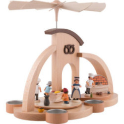 1-stöckige Pyramide Bäckerei - 27 cm