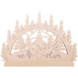 3D Double Arch - Seiffen Church - 42x30x4,5 cm / 16x12x2 inch