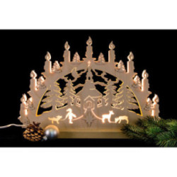 3D Double Arch - Seiffen Church - 42x30x4,5 cm / 16x12x2 inch