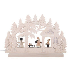 3D Double Arch - Gift Giving - 42x30x4,5 cm / 16x12x2 inch