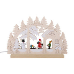 3D Double Arch - Gift Giving - 42x30x4,5 cm / 16x12x2 inch