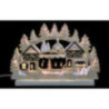 3D Double Arch - Seiffen Christmas Fair - 42x30x4,5 cm / 16x12x2 inch