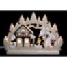 3D Double Arch - Forest House - 42x30x4,5 cm / 16x12x2 inch