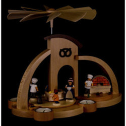1-stöckige Pyramide Bäckerei - 27 cm