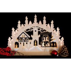 3D Double Arch - Pyramid Singers - 42x30x4,5 cm / 16x12x2 inch