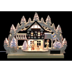 3D Double Arch - Erzgebirge Workshop - 42x30x4,5 cm / 16x12x2 inch