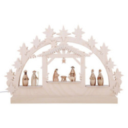 3D Double Arch - Nativity - 42x30x4,5 cm / 16x12x2 inch