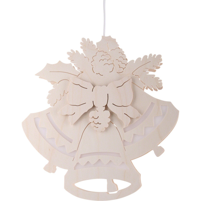 Window Picture - Three Bells - Dia: 30,5 cm / 12 inch