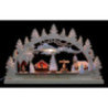 Candle Arch - Village Christmas - 62x37x5,5 cm / 24x14x2 inch