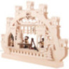 Double-Arch Village Christmas - 42x30x4,5 cm / 16x12x2 inch