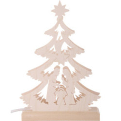 Light Triangle - Nativity Scene - 23.5x15.5x4.5 cm / 9.06x5.91x1.57 inch