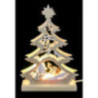 Lichterspitze Mini-Baum Rodler - 23,5x15,5x4,5 cm