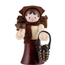 Thiel Figurine - Mushroom Woman - natural - 6 cm / 2.4 inch
