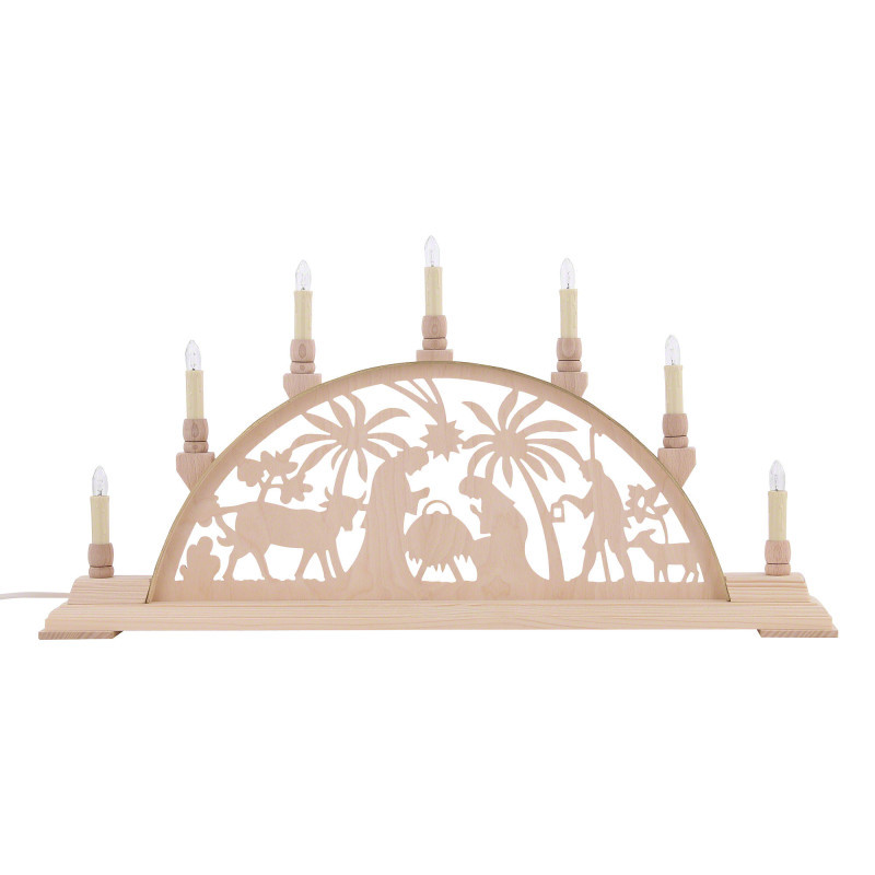 Candle Arch - Nativity Scene - 63x32 cm / 25x13 inch