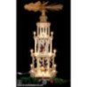 3-Tier Christmas Pyramid - Forest Design - Electrical with Figurines - 105 cm / 41 inch