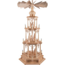 3-Tier Pyramid - Star theme - 107 cm / 42 inch