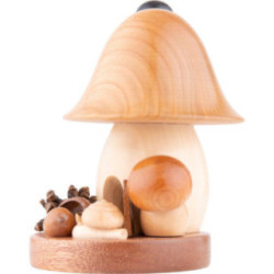 Smoker - Mushroom Natural - 15 cm / 5.9 inch