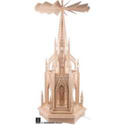 2-Tier Dome Pyramid without Figurines - 110 cm / 43.3 inch