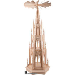 3-stöckige Dompyramide ohne Bestückung - 135 cm