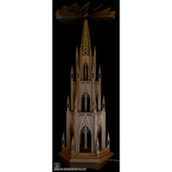 3-Tier Dome Pyramid without Figurines - 135 cm / 53.1 inch