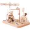 1-stöckige Räucherpyramide Hänsel und Gretel - 18 cm