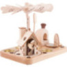1-stöckige Räucherpyramide Hänsel und Gretel - 18 cm