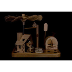 1-Tier Smoking Pyramid Hansel and Gretel - 18 cm / 7.1 inch