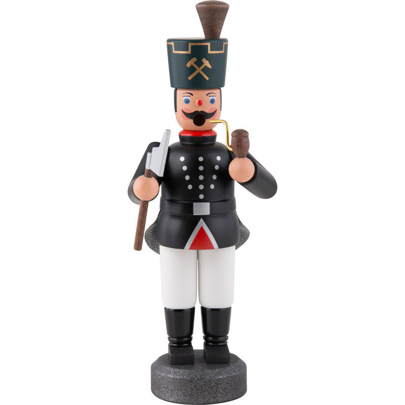 Smoker - Miner with Pick - 22 cm / 8.7 inch