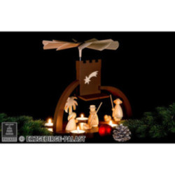 1-Tier Pyramid - Nativity - 29 cm / 11.4 inch
