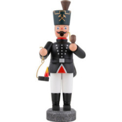 Smoker - Miner with Lamp - 22 cm / 8.7 inch