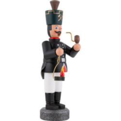 Smoker - Miner with Lamp - 22 cm / 8.7 inch