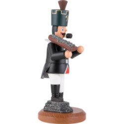 Räuchermännchen Bergmann mit Erz und Hacke - 22 cm