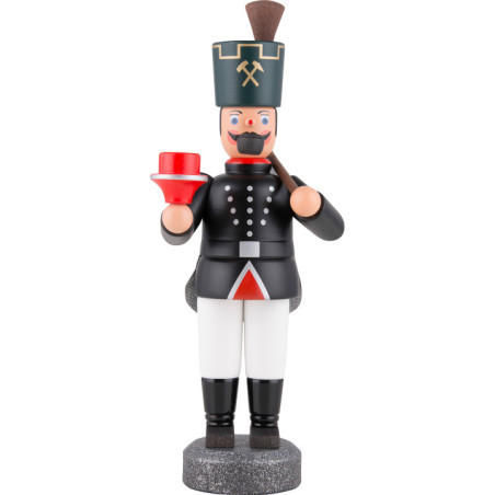 Smoker - Miner with Light and Pick - 22 cm / 8.7 inch
