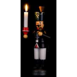 Smoker - Miner with Light - 22 cm / 8.7 inch