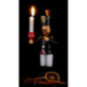 Smoker - Miner with Light - 22 cm / 8.7 inch