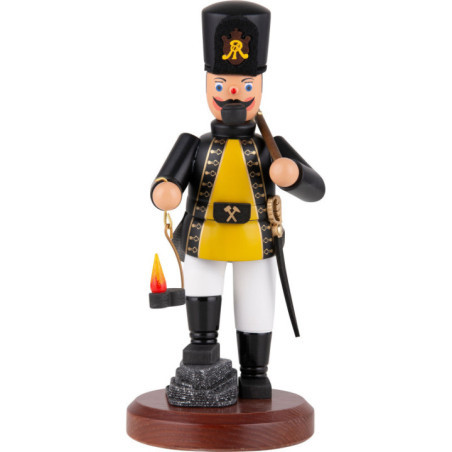 Smoker - Miner with Light - 23 cm / 9.1 inch