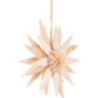 Tree Ornament - Star - Natural - 7 cm / 2.8 inch