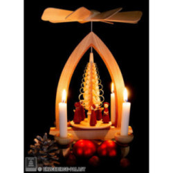 1-Tier Pyramid - Carolers - 27 cm / 11 inch