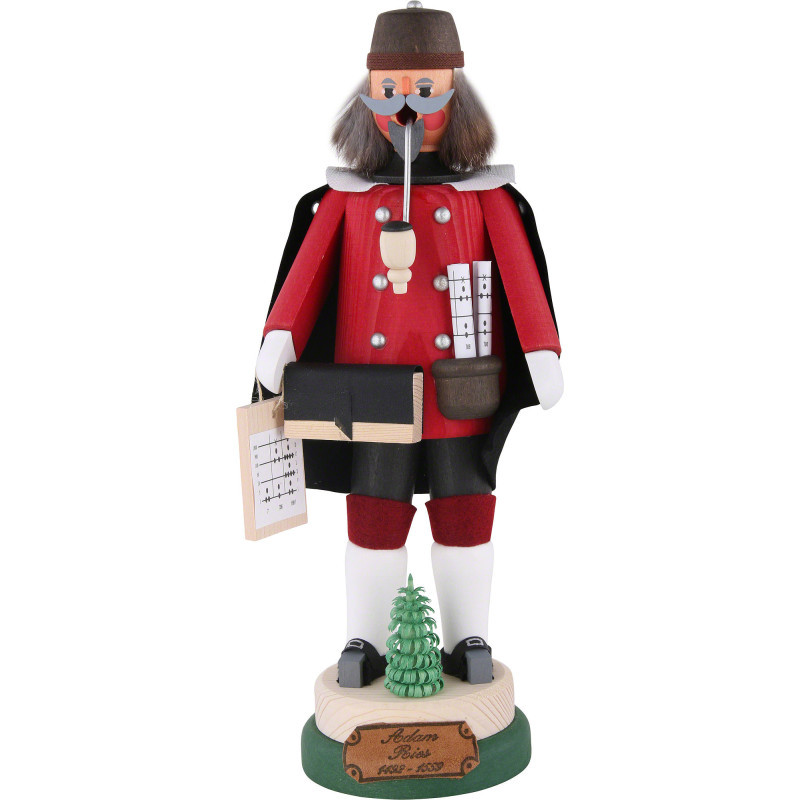 Smoker - German Mathematician Adam Ries - 25 cm / 10 inch