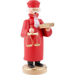 Räuchermännchen Richter - Bundesrichter in rot - 22 cm