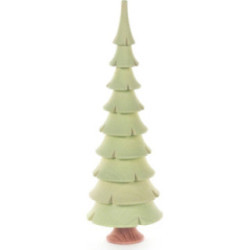 Massivholzbaum hellgrün - 17,5 cm