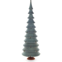 Solid Wood Tree - Green - 21 cm / 8.3 inch