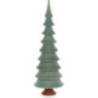 Massivholzbaum grün - 17,5 cm