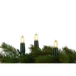 NARVA Light String with 15 Rippled Bulbs - LED