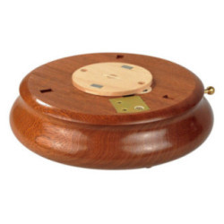 Electronic Music Box Base - 6 cm / 2.4 inch, ø 18 cm / 7.1 inch